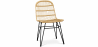 Buy Synthetic wicker dining chair  Yellow 59255 - prices