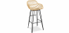 Buy Synthetic wicker bar stool 75cm - Many Natural wood 59256 - prices