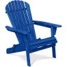 Buy Adirondack Garden Chair - Wood Blue 59415