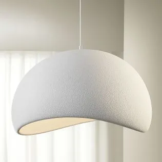 Buy Resin Pendant Lamp - 40CM - Astra White 60671 in the Europe