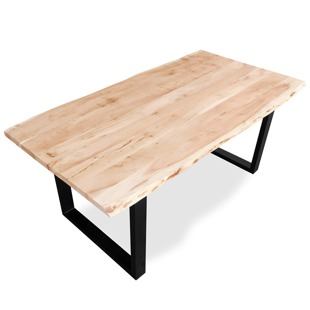  Buy Rectangular Dining Table - Industrial Design - Wood - Dingo Natural wood 59290 - in the EU