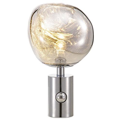  Buy Table Lamp - Globe Design Living Room Lamp - Evanish Silver 59485 - in the EU