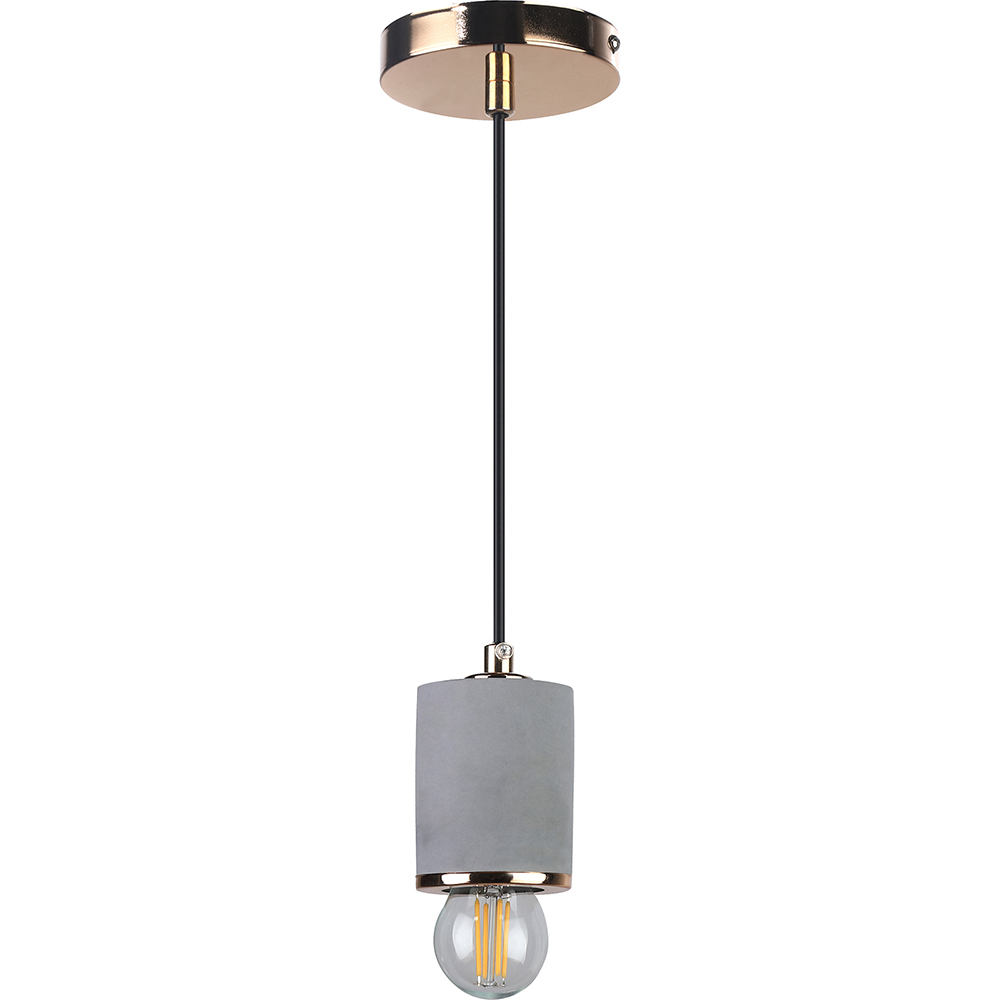  Buy Felippo hanging lamp - Metal and concrete Gold 59582 - in the EU