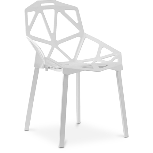  Buy Designer Dining Chair - Hit White 59796 - in the EU
