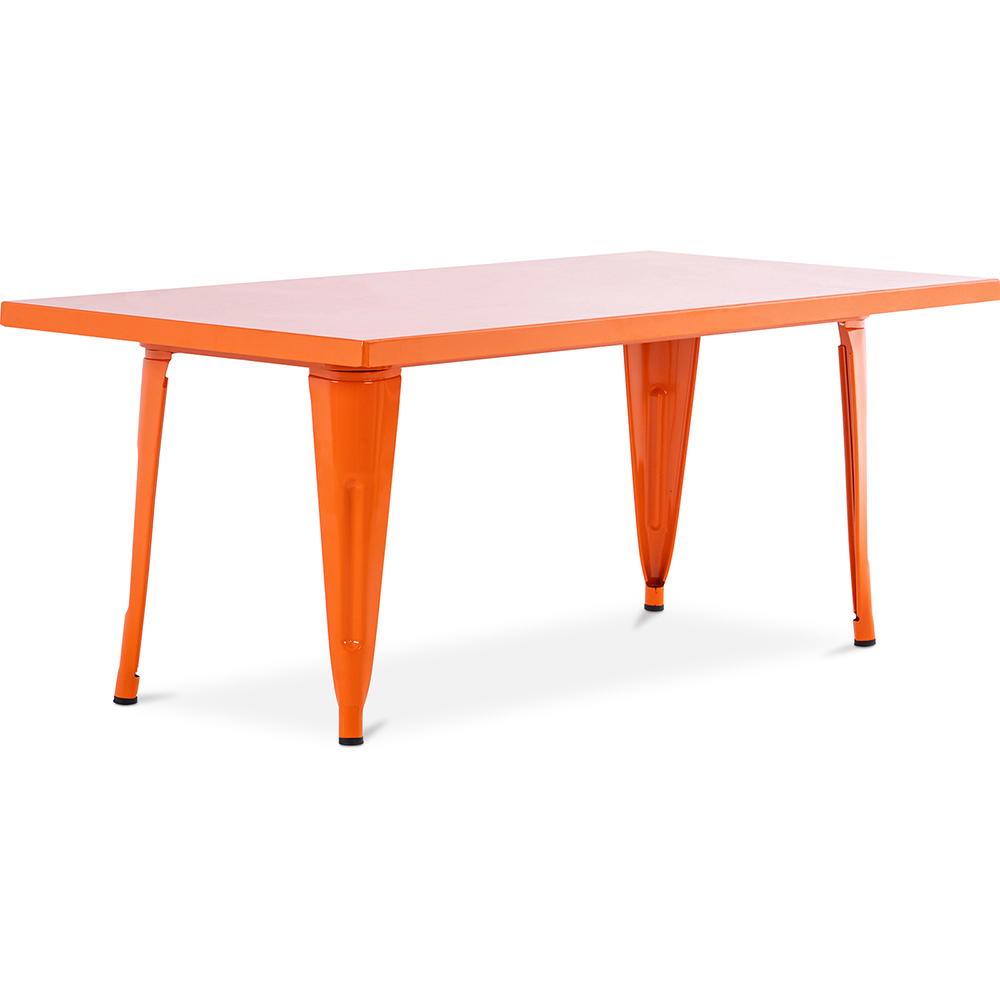  Buy Rectangular Children's Table - Industrial Design - 120cm - Stylix Orange 59686 - in the EU