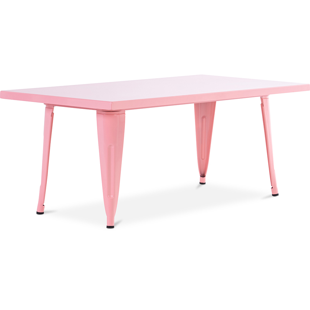  Buy Rectangular Children's Table - Industrial Design - 120cm - Stylix Pink 59686 - in the EU