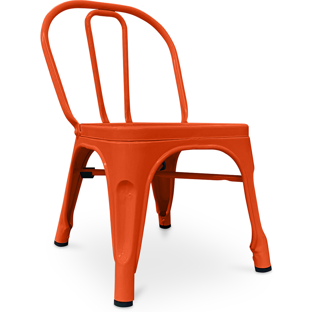  Buy Children's Chair - Industrial Design Children's Chair - Steel - Stylix Orange 59683 - in the EU