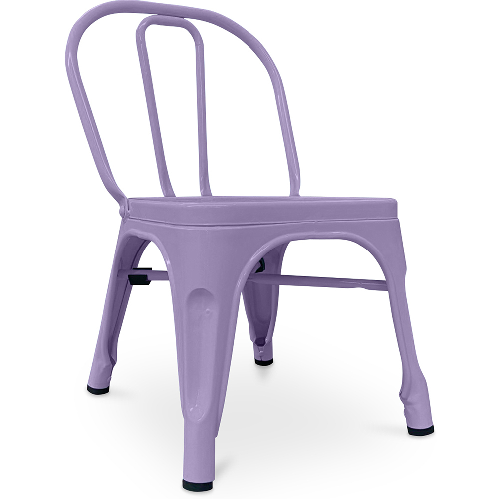  Buy Children's Chair - Industrial Design Children's Chair - Steel - Stylix Pastel purple 59683 - in the EU