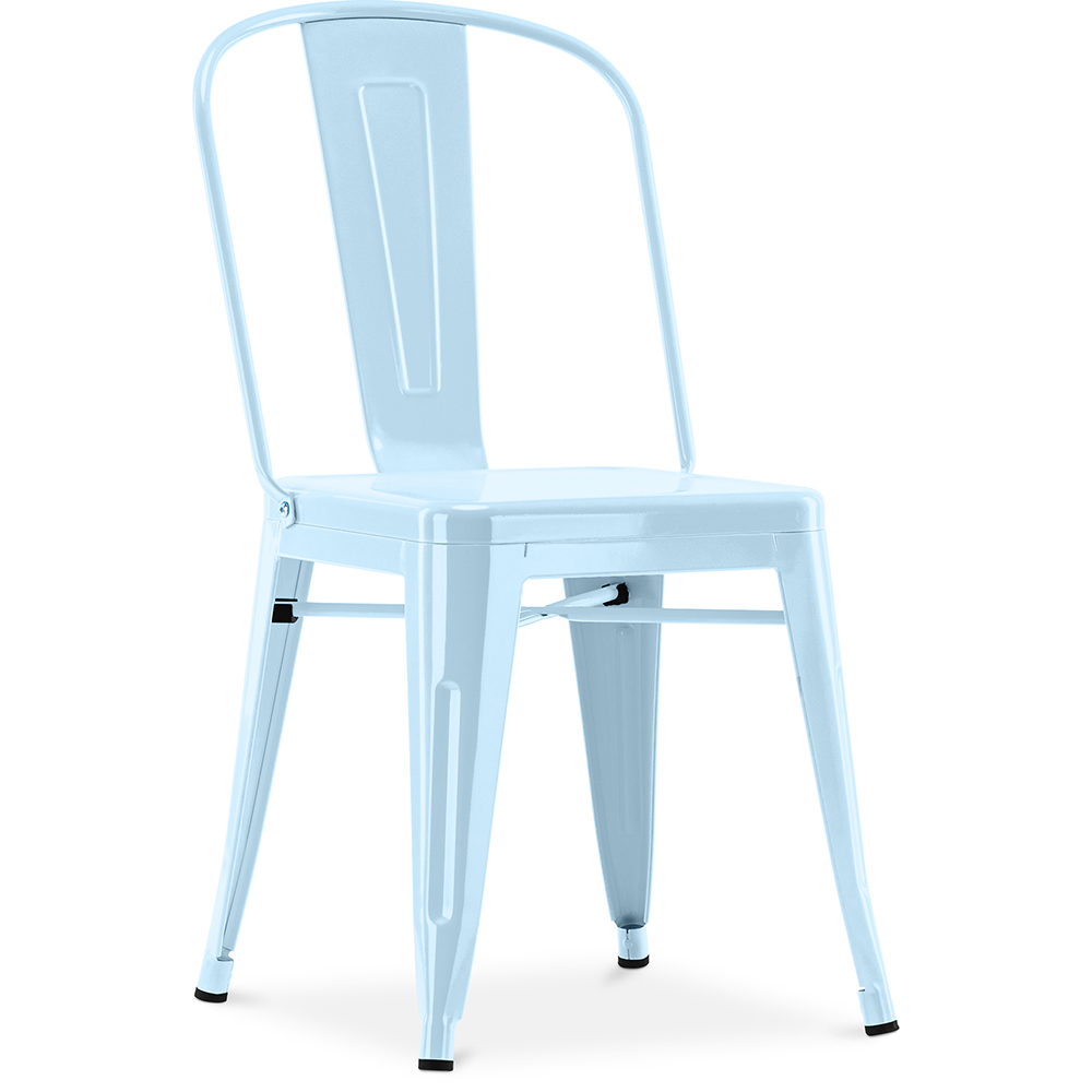  Buy Dining Chair in Steel - Industrial Design - New Edition - Stylix Light blue 59687 - in the EU