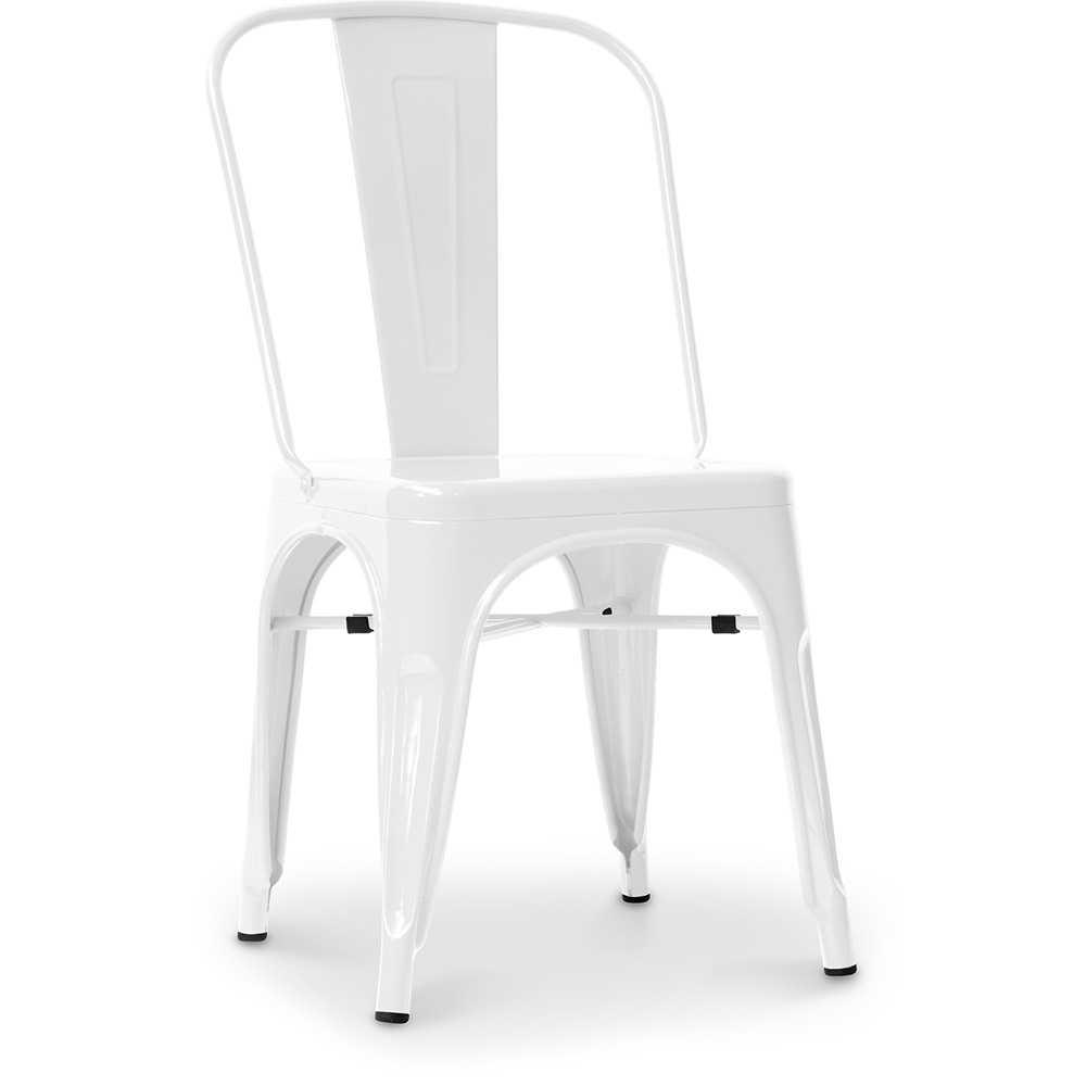  Buy Dining Chair in Steel - Industrial Design - New Edition - Stylix White 59687 - in the EU