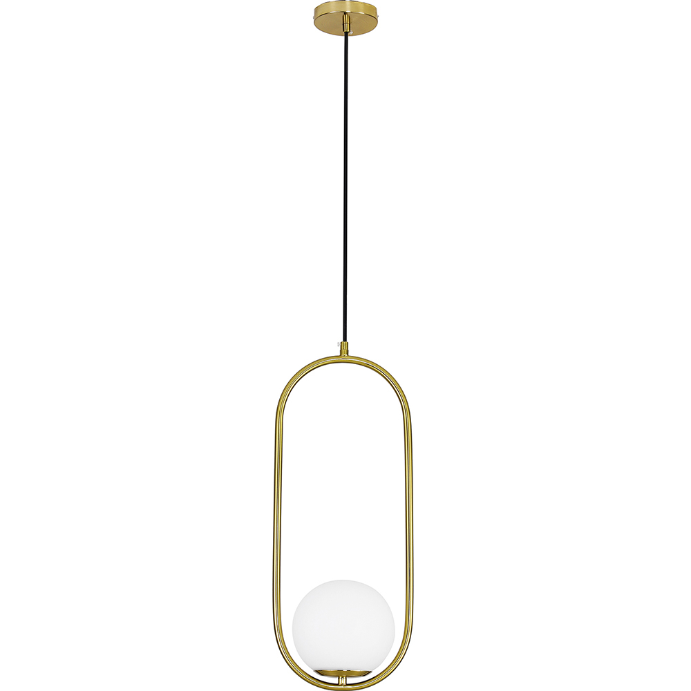  Buy Globe Ceiling Lamp - Golden Pendant Lamp - Ruby Gold 59624 - in the EU
