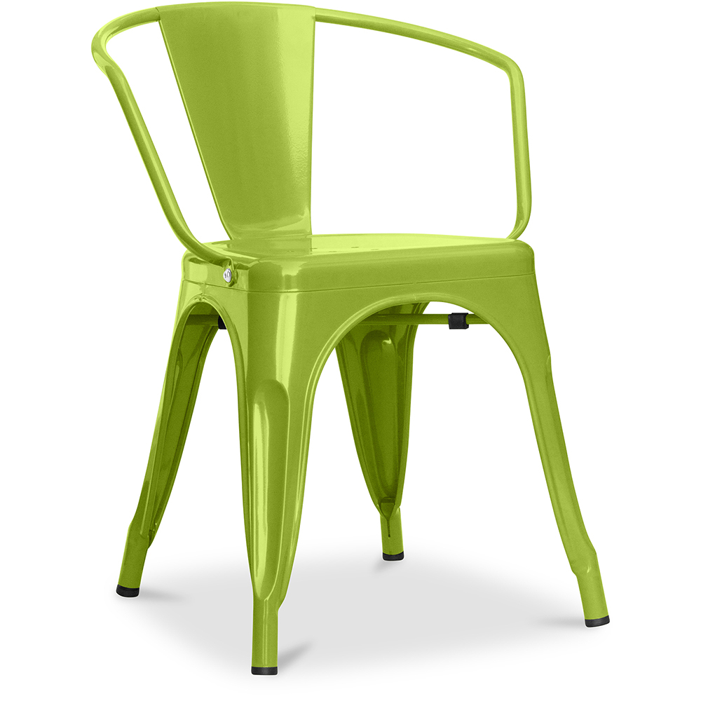  Buy Dining Chair with Armrests - Steel - New Edition - Stylix Light green 59809 - in the EU