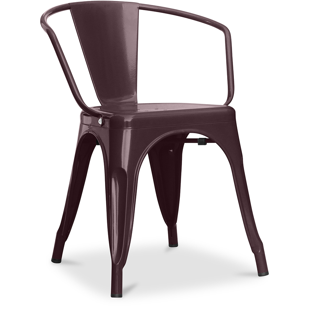  Buy Dining Chair with Armrests - Steel - New Edition - Stylix Bronze 59809 - in the EU