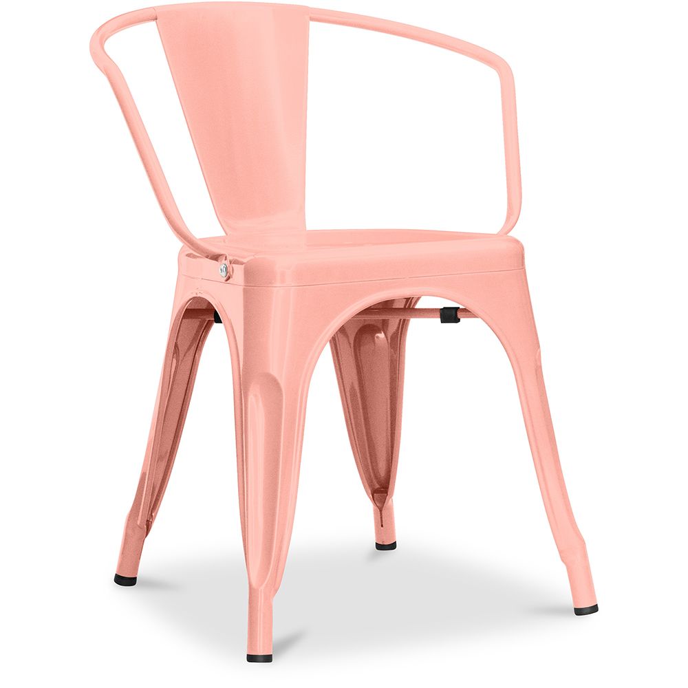 Dining Chair with Armrests - Steel - New Edition - Stylix image 8