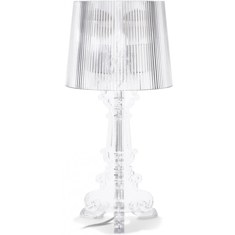Bourgie Style Table Lamp - Small Model - Transparent
