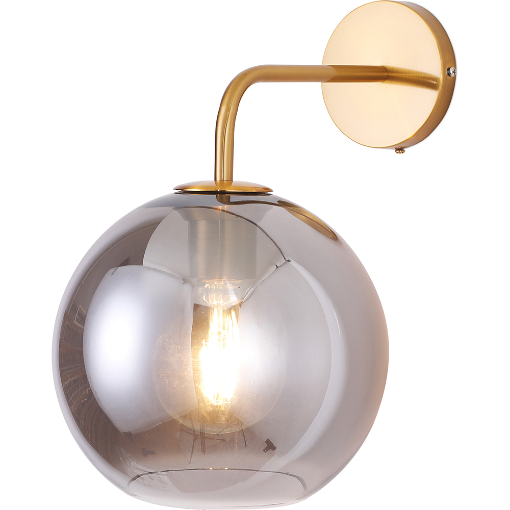  Buy Wall Lamp - Glass Ball - Melissa Grey transparent 59833 - in the EU