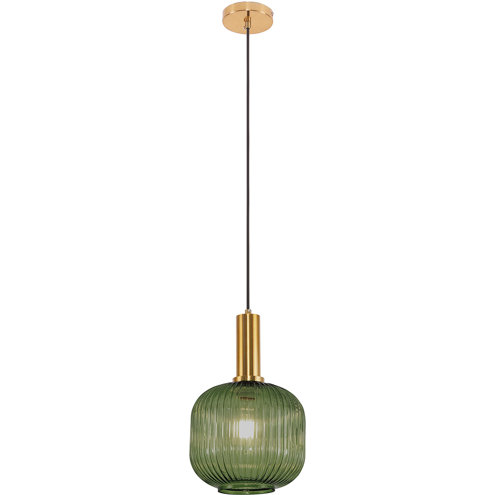  Buy Vintage Ceiling Lamp - Crystal Pendant Lamp - Amelia Green 59835 - in the EU