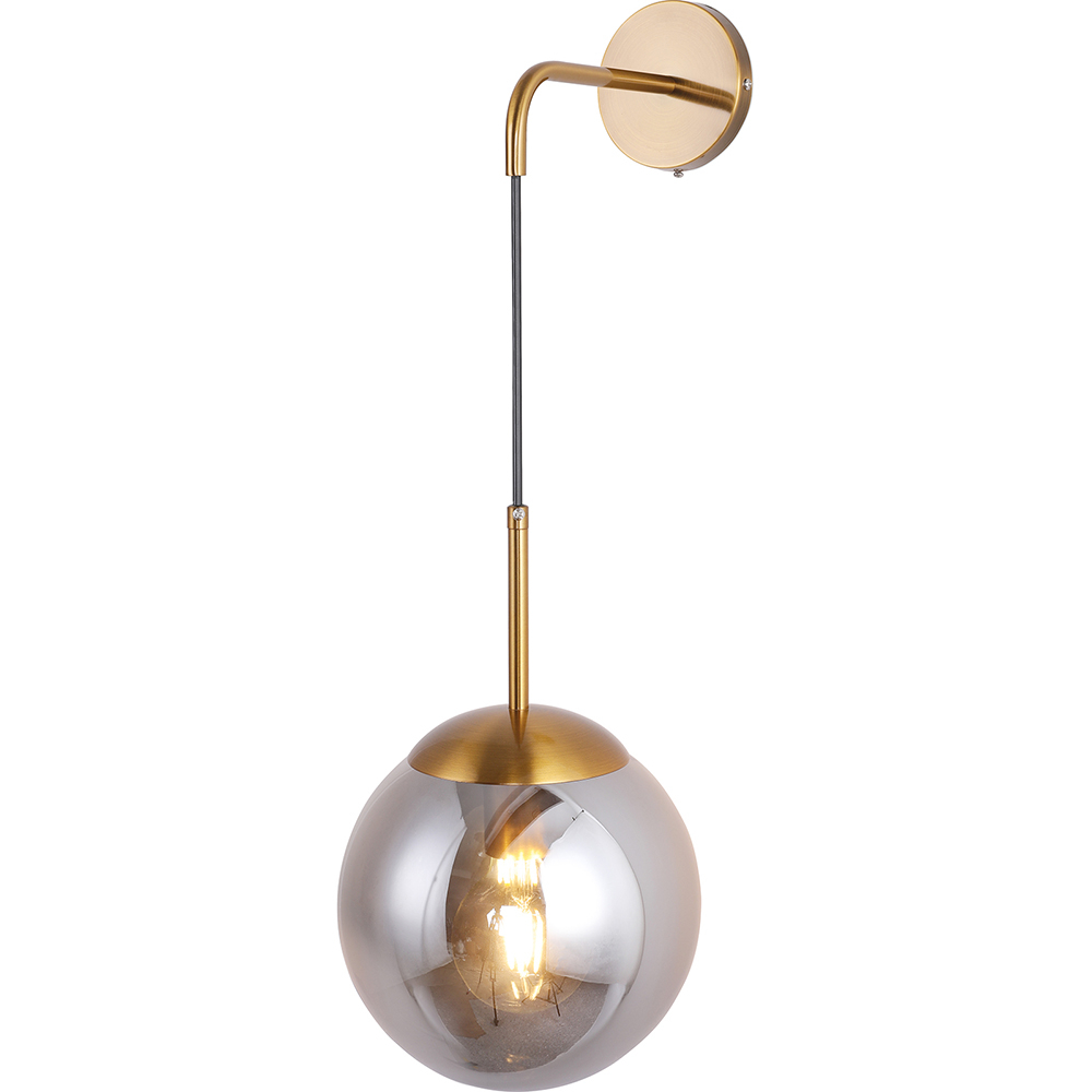  Buy Wall Lamp - Glass Ball - Cali Grey transparent 59836 - in the EU