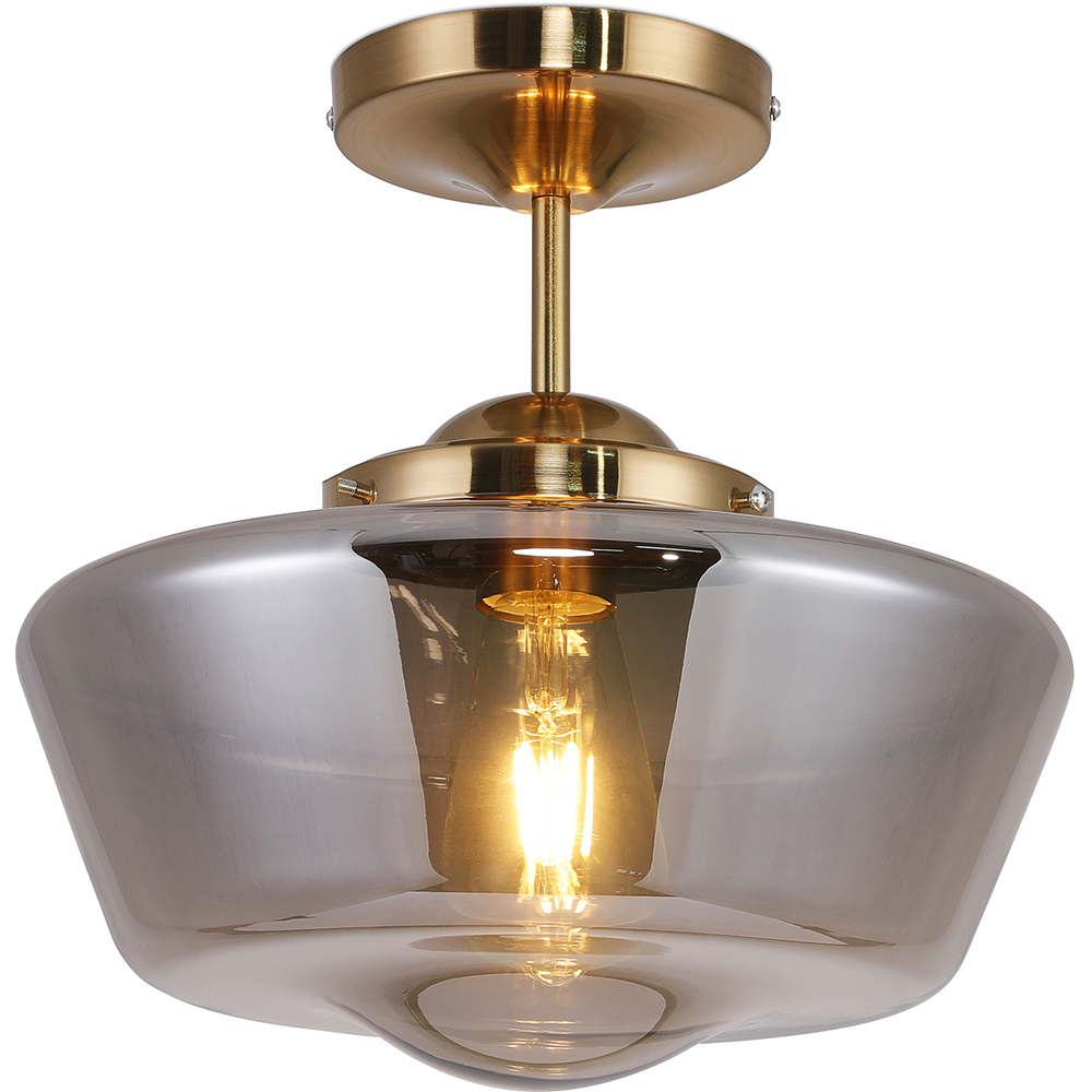  Buy Ceiling Lamp - Vintage Style Pendant Lamp - Suki Grey transparent 59845 - in the EU