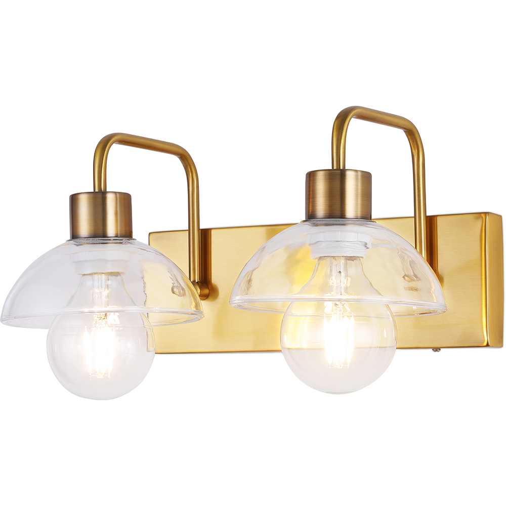  Buy Wall Sconce Lamp - Two Spotlights - Yuri Gold 59846 - in the EU