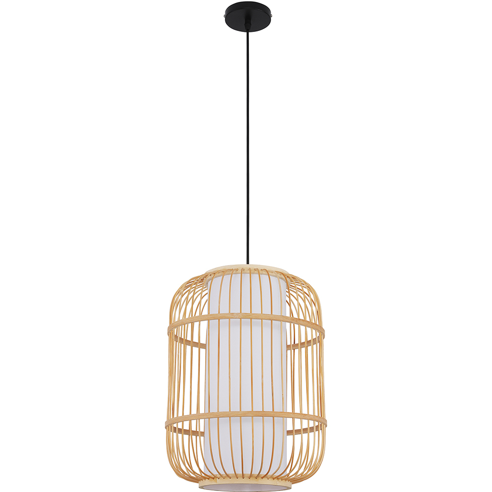  Buy Ceiling Lamp Design Boho Bali in Bamboo Natural wood 59847 - in the EU