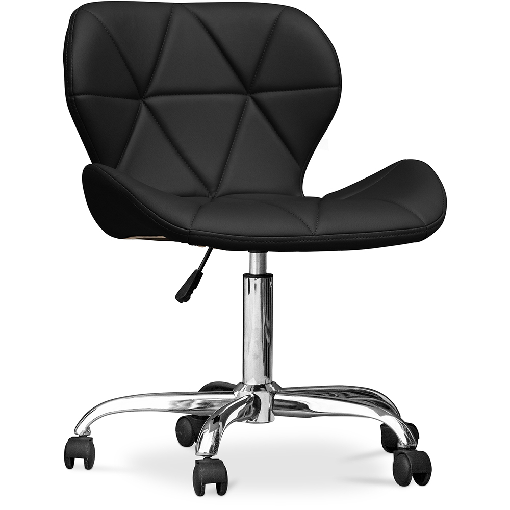  Buy Upholstered PU Office Chair - Wito Black 59871 - in the EU
