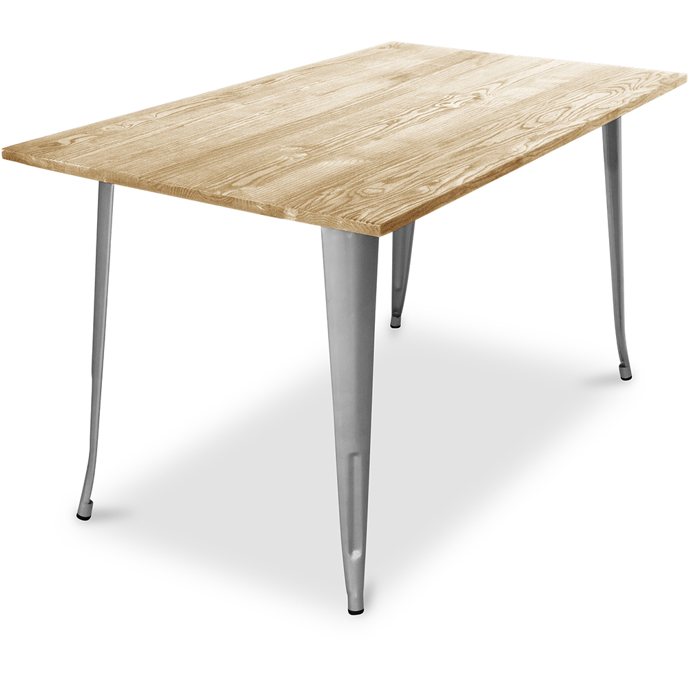  Buy Stylix Dining Table - 140 cm - Light Wood Steel 59876 - in the EU