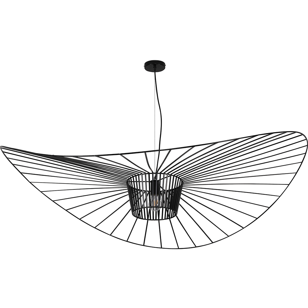  Buy Vertical Hanging Lamp 140cm- Metal Black 59884 - in the EU