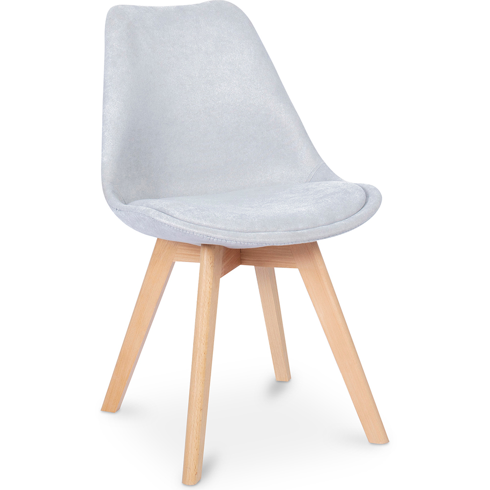  Buy Nordic Style Padded Dining Chair - Aru Light grey 59892 - in the EU