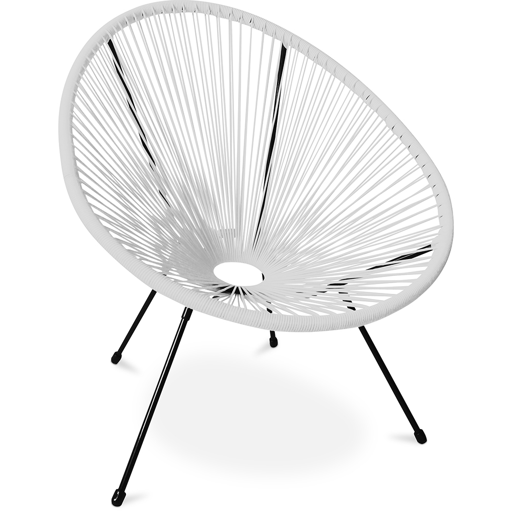  Buy Acapulco Chair - Black Legs - New edition White 59899 - in the EU