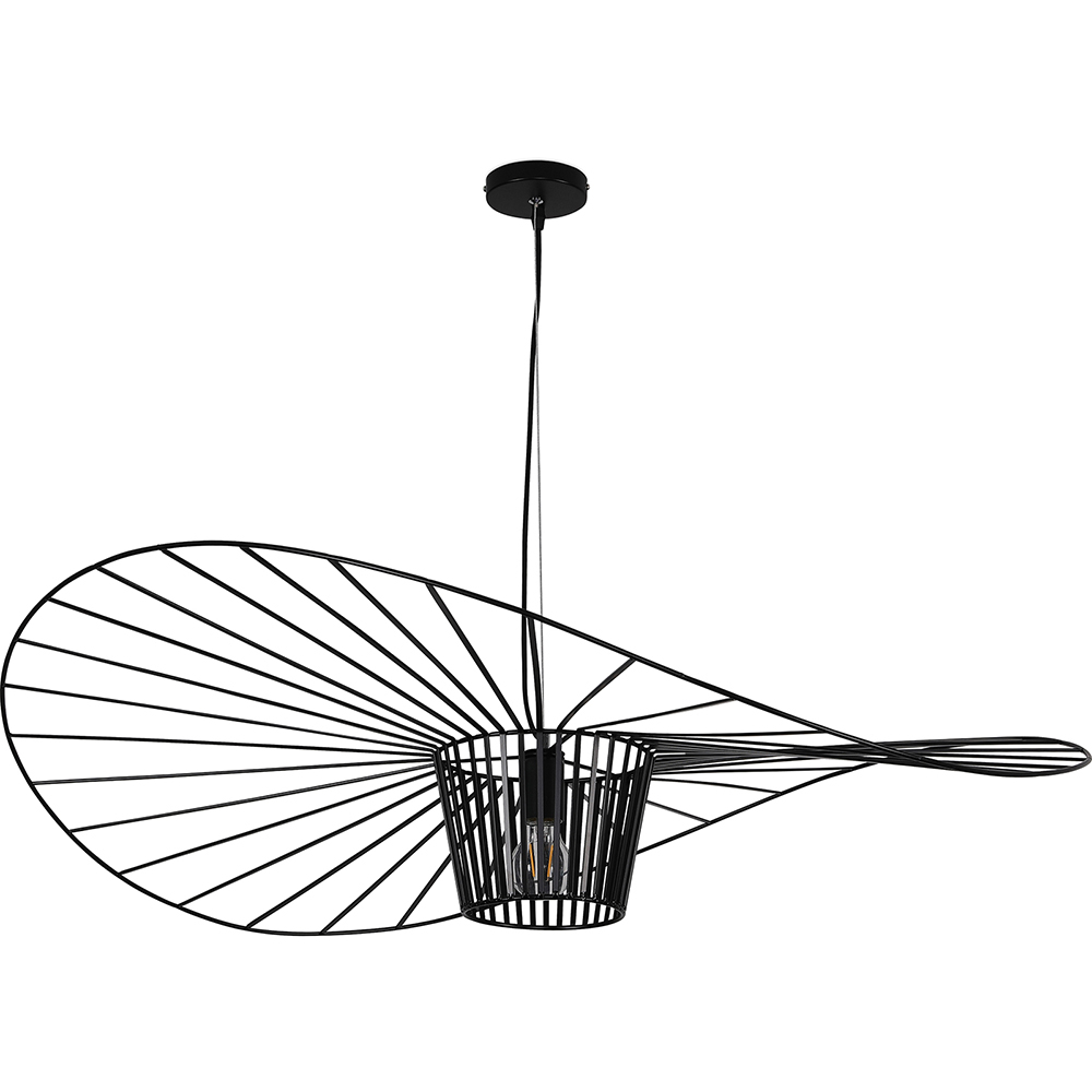  Buy Ceiling Lamp - Pendant Lamp Pamela Design - 100cm - Vertical Black 59905 - in the EU