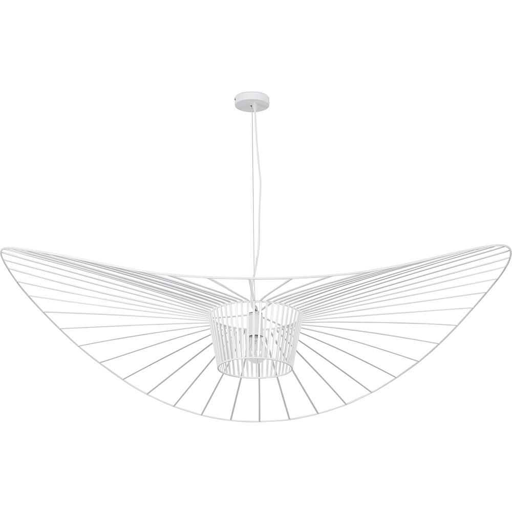  Buy Ceiling Lamp - Pendant Lamp Pamela Design - 140cm - Vertical White 59884 - in the EU