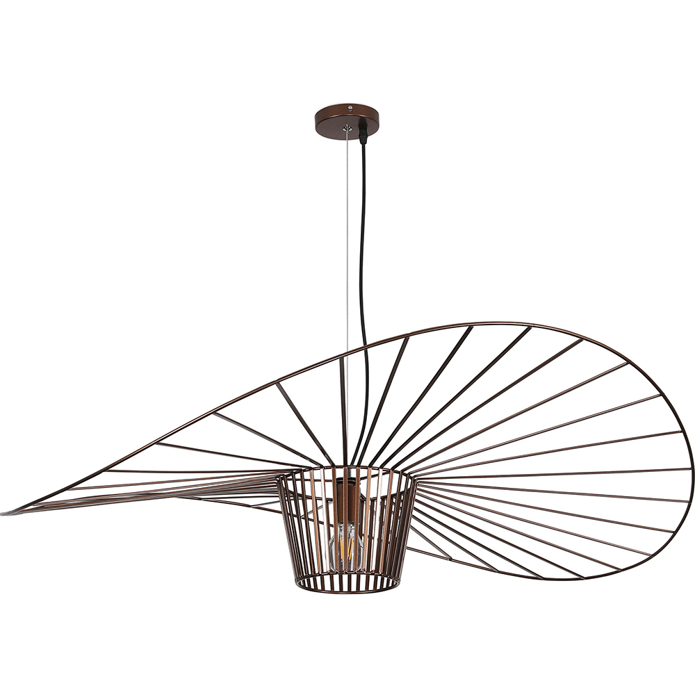  Buy Ceiling Lamp - Pendant Lamp Pamela Design - 80cm - Vertical Brown 59903 - in the EU