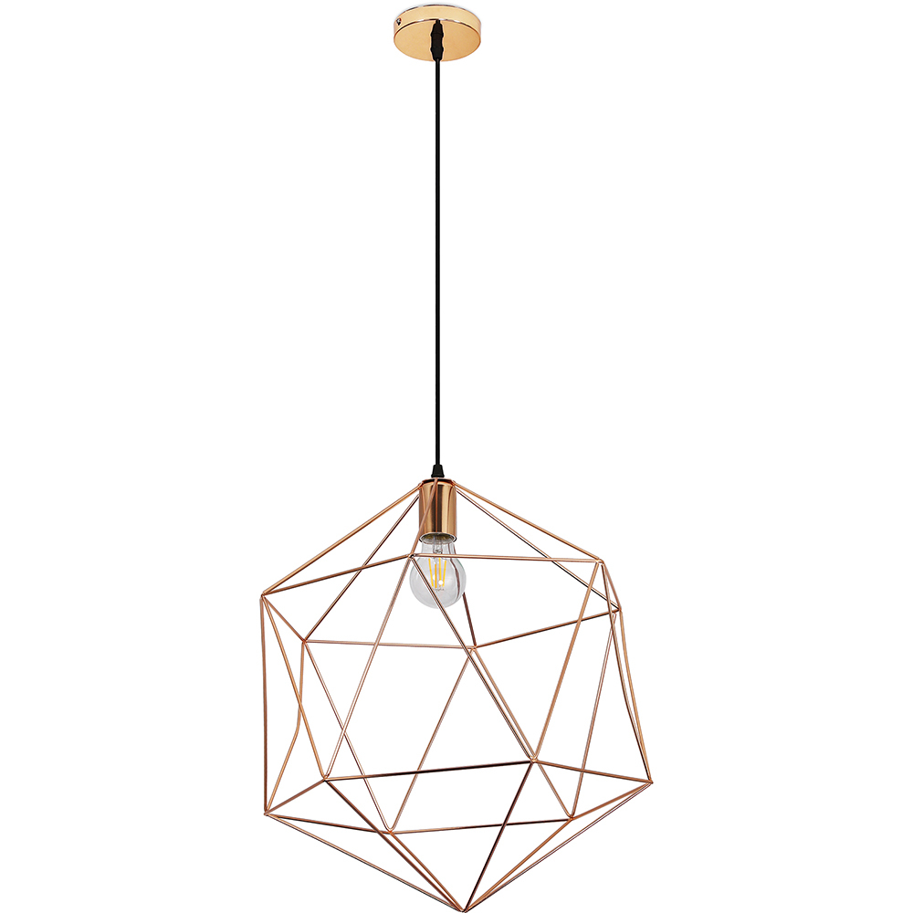  Buy Ceiling Lamp - Vintage Design Pendant Lamp - Lara Gold 59911 - in the EU
