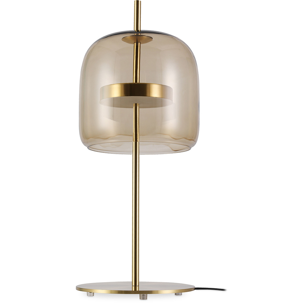  Buy Table Lamp - LED Design Living Room Lamp - Jude Cognac 59987 - in the EU