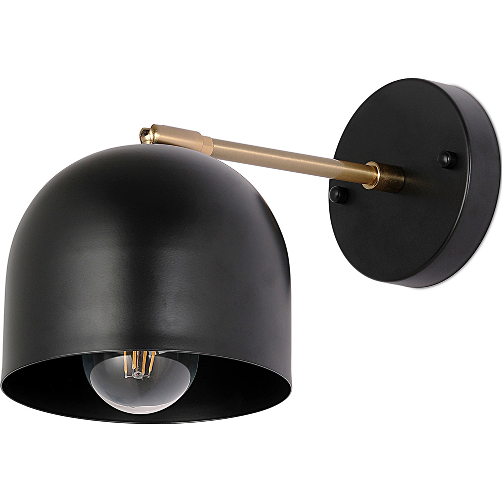  Buy  Wall Sconce Lamp - Metal - Bleni Black 60025 - in the EU