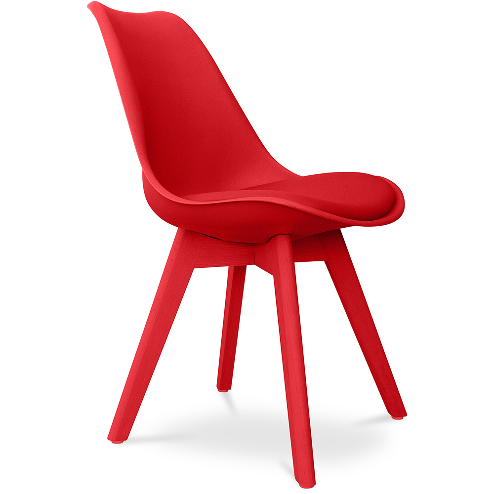  Buy Dining Chair - Scandinavian Style - Denisse Red 59277 - in the EU