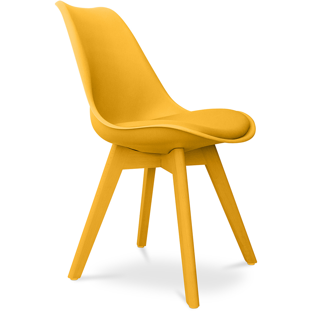  Buy Dining Chair - Scandinavian Style - Denisse Yellow 59277 - in the EU