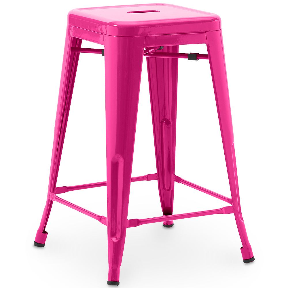 Bar Stool - Industrial Design - 60cm - New Edition - Stylix image 8