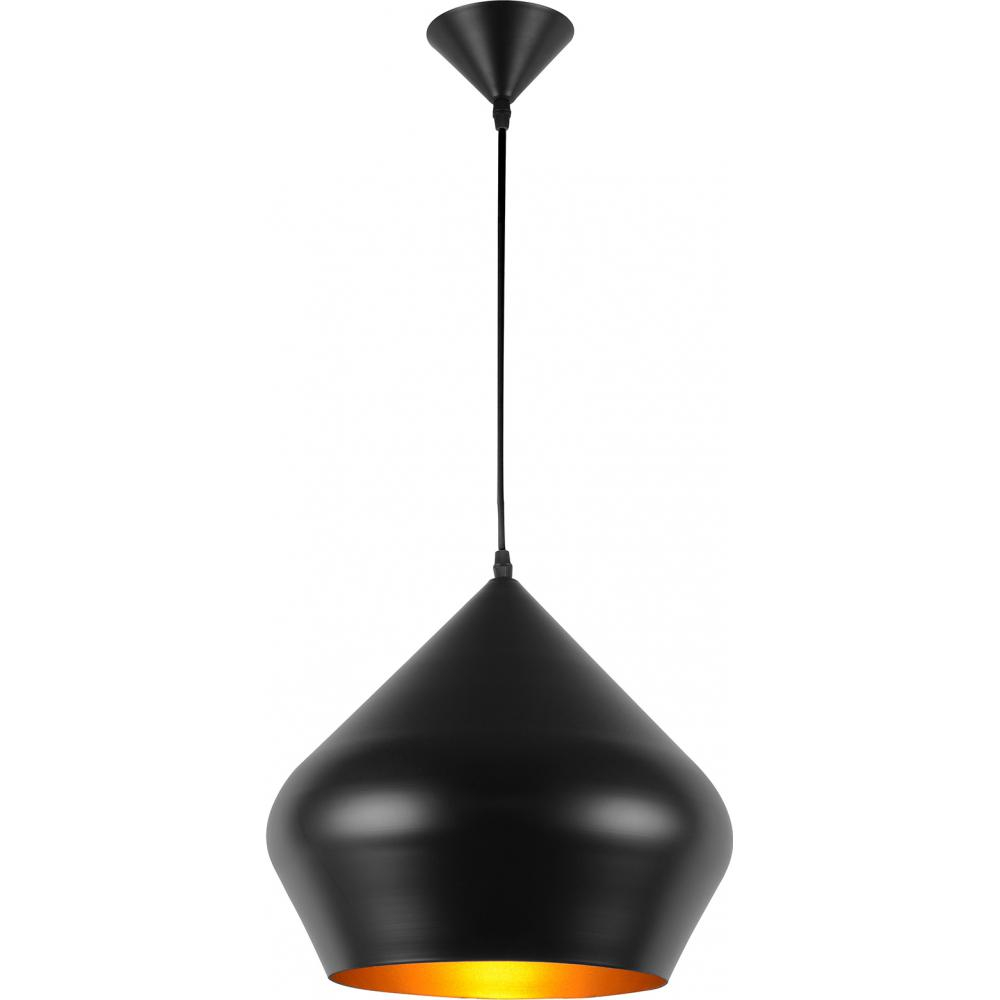  Buy Aluminum Ceiling Lamp - Industrial Design Pendant Lamp - Strong Black 22729 - in the EU