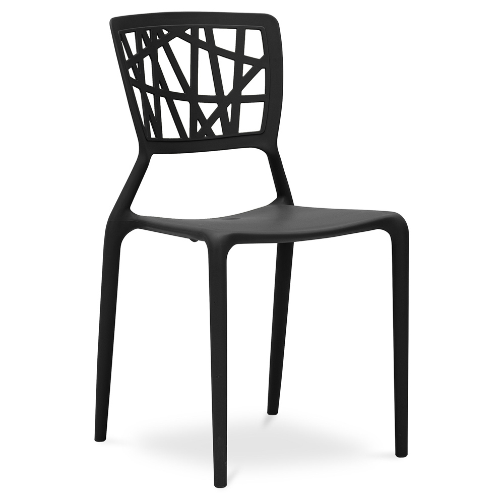  Buy Outdoor Chair - Design Garden Chair - Viena Black 29575 - in the EU