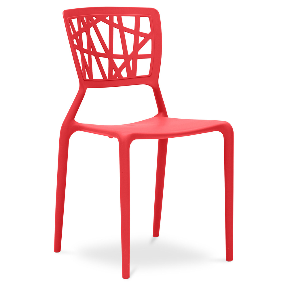  Buy Outdoor Chair - Design Garden Chair - Viena Red 29575 - in the EU