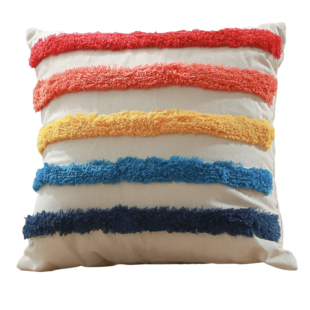  Buy Boho Bali Style Cushion - Cover and Filling Included - Manisha Multicolour 60162 - in the EU