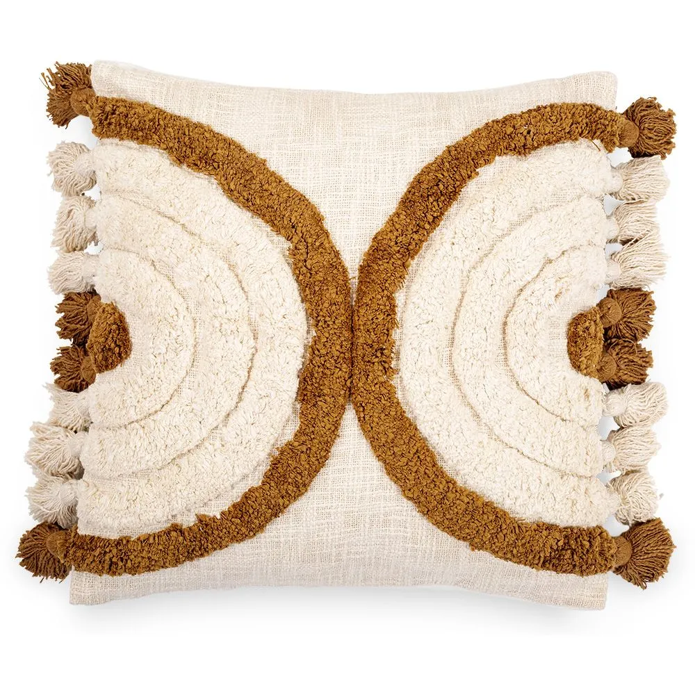 Boho Bali Style Cushion - Cover and Filling Included - Edwyna image 8