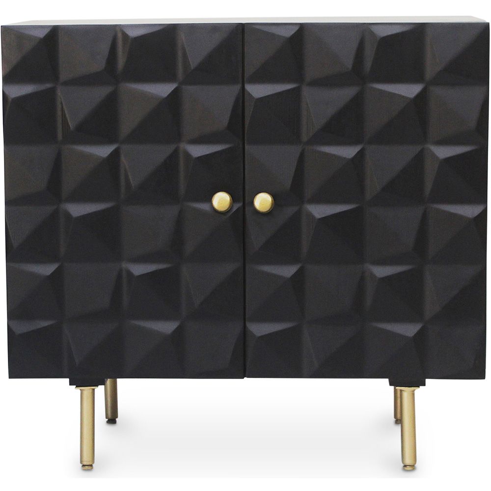  Buy Wooden Design Sideboard - Black - Vintra Black 60372 - in the EU