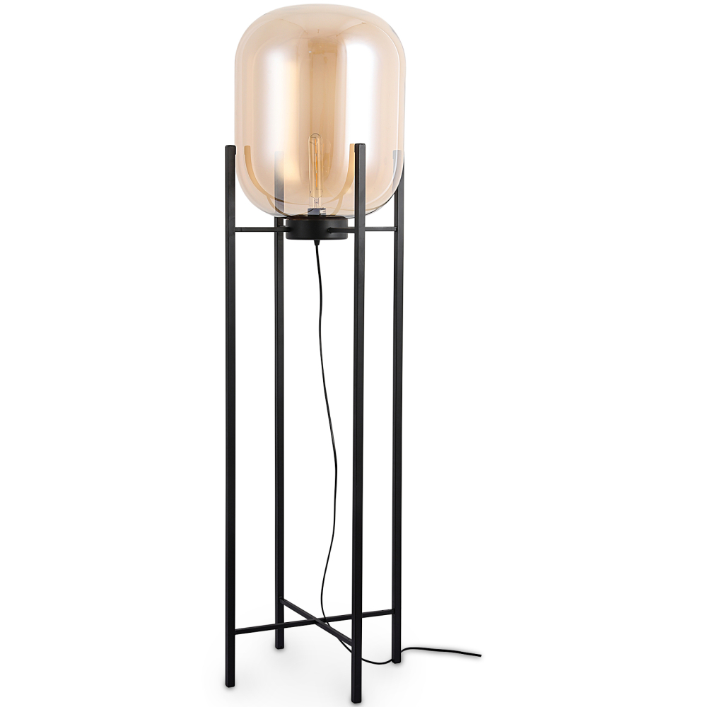  Buy Design Floor Lamp - Living Room Lamp - Grau Amber 60400 - in the EU