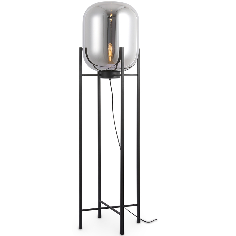  Buy Design Floor Lamp - Living Room Lamp - Grau Smoke 60400 - in the EU