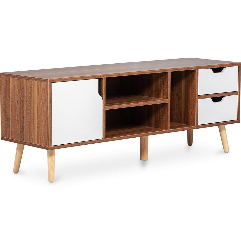  Buy Wooden TV Stand - Scandinavian Design - Lubi Natural wood 60409 - in the EU