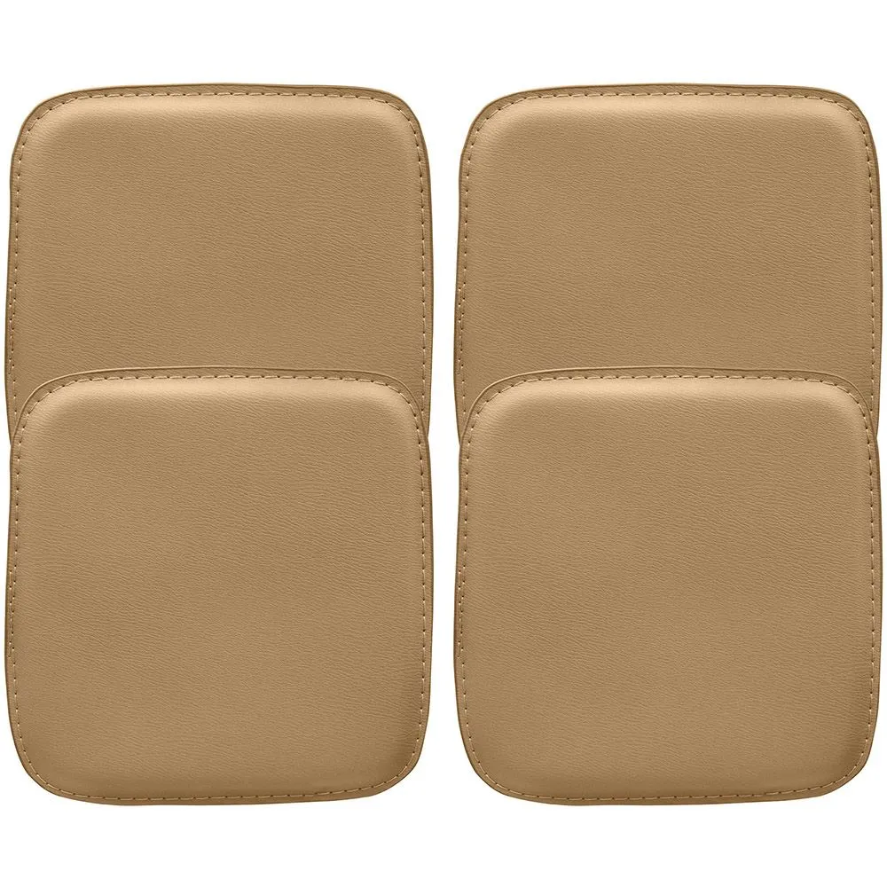 Pack of 4 Magnetic Cushions for Stool - Faux Leather - Stylix image 8