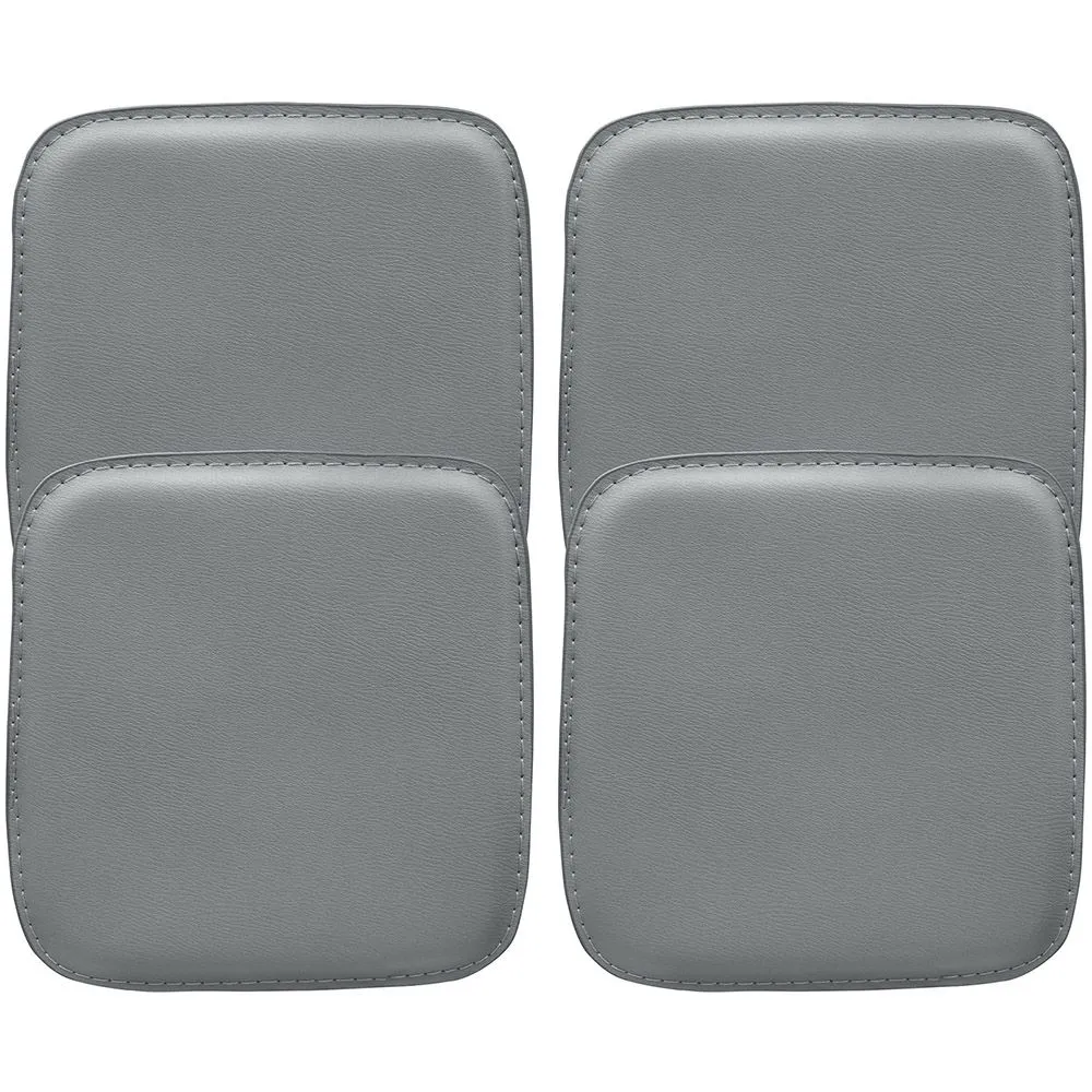 Pack of 4 Magnetic Cushions for Stool - Faux Leather - Stylix image 8